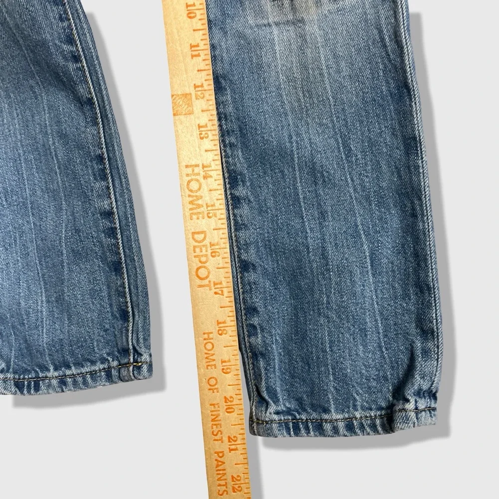 Polo Ralph Lauren Sullivan Slim Jeans Kids Size 6 Blue Distressed Denim